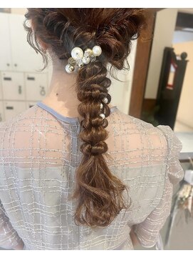 リコ バイ ポノ(Lico by PONO) 『moe』お持ち込み画像◎編み下ろしヘア☆