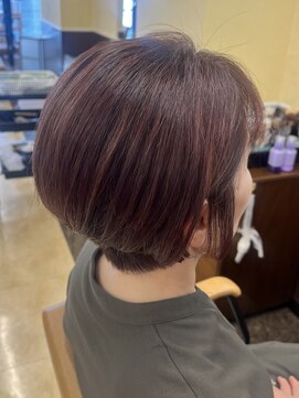 アントワープトーキョー(antwerp TOKYO) 40代50代大人ショートボブ髪質改善白髪ぼかしハイライト白髪染め