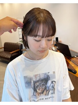 アンバー(AMBER) マロンベージュボブ