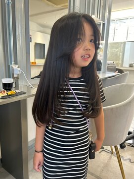 キング 枚方店(K!ng) 縮毛矯正髪質改善ハイライトレイヤーカット枚方美容室エクステ