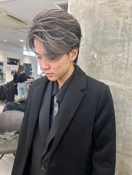 メンズサロン キング 梅田店(Men’s salon K!ng) 波巻きツイストスパイラルパーマ/フェザーパーマ/眉毛/メンズ