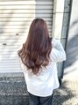 エクステ専門店 あるじゃんすー 水戸店&nbsp;地毛に合わせた赤みある暖色系のスタイルも得意です！#エクステ