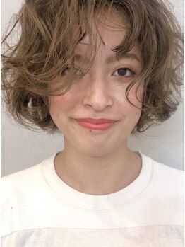 ソルト(Salt)の写真/【忙しい朝もラクにキマる♪】ボブやミディアムの方にぴったり★夏のイメチェンにもおすすめのパーマです＊