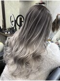 【LUXEN】ホワイトバレイヤージュ
