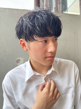 アリーム(Areem) シャドウパーマ×メンズマッシュ高松香川メンズパーマ刈り上げ