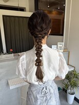 イロプラスソイ(iro + soi)&nbsp;編みおろしarrange