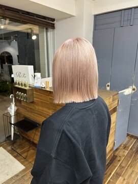 ヨハク 大阪梅田中崎町(yohaku) ピンクベージュ