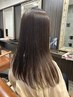 似合わせカット+透明感カラー+トリートメント