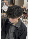 波巻きパーマ/波巻きスパイラル/波巻きツイストスパイラル