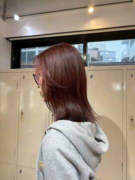 ゲーム 下北沢(GAME) ダブルカラー/大人レイヤー/ミルクティーベージュ/ウルフ/下北沢