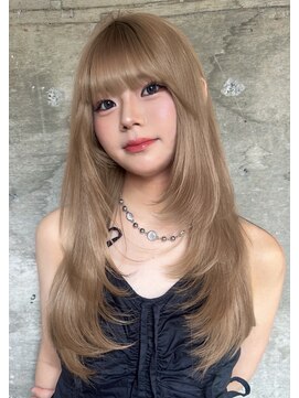 韓国ヘア/透明感カラー/ケアカラー/艶髪トリートメント