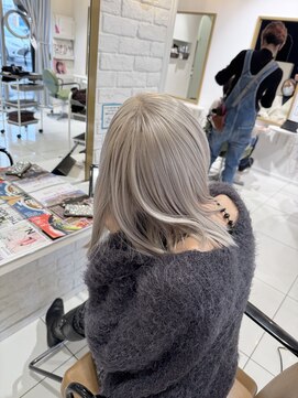 ルクール ヘアー プレジー(Le Coeur HAIR Plaisir) ホワイトミルクティー★