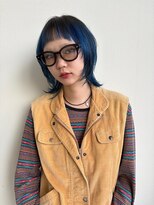 スニップス ダズ(SNIPS DOES) Deep Blue レイヤーカット