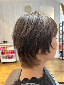 ハイレート ウニクス川越店(Hairate) 【Hairate本川越】エアリーショートウルフスタイル
