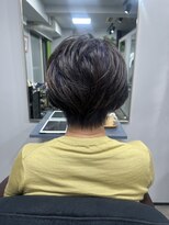 コノハナサクヤ 銀座(KonohanaSakuya) ■白髪ぼかしルーツブルーショート■