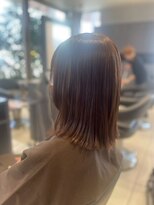 アース 南福島店(HAIR&MAKE EARTH)&nbsp;切りっぱなしボブ