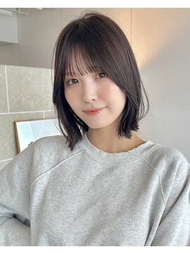 サンド クリア 横浜本店(sand clear) 結べるボブ/外ハネ/レイヤーボブ/顔まわりカット