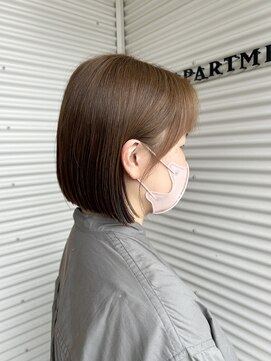 アパートメント 山口阿知須店(APARTMENT) 切りっぱなしボブ