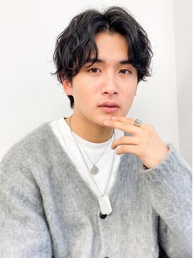 アース オーセンティック 関内店(EARTH Authentic) ニュアンスパーママッシュウルフ韓流センターパート清潔感