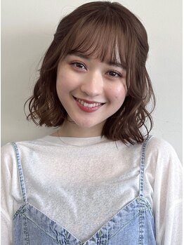 パークバイアンアミ(PARC by Un ami)の写真/ストレートヘアで毎日をもっと素敵に！柔らかい自然な仕上がりを実現する縮毛矯正をご提供します◎