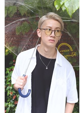 ネス(ness) [RIMMA]ホワイトベージュ/ジェントルマン/七三分け/刈り上げ