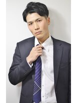 クオンヒール(QUON HEAL) ビジカジ☆ビジネスマンに合う好感度ワイルドアップバングマット