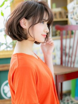 カバーヘア イヴ 戸頭店(COVER HAIR EVE) *ＥＶＥ戸頭*重軽MIX！大人かわいいアシンメトリーボブａ