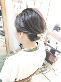 結婚式ボブアレンジ【ヘアアレンジ  立川/立川南/八王子/立川】