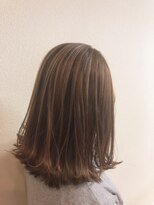 ダアッカ(da acca) 大人かわいい☆透明感ベージュカラー×ツヤ感ハイライト