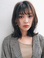 【GARDEN 田中麻由】柔らかことりベージュ×外ハネ