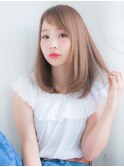 短めアシメバングがかわいい