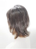 20代30代ウルフ/くすみカラー/くびれ/外ハネ/インナーカラー