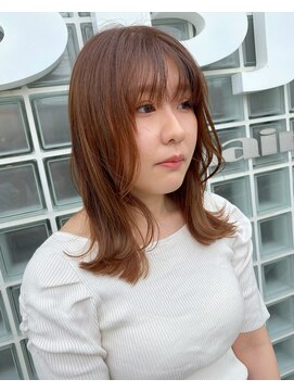 ヘアメイク オブジェ(hair make objet) 韓国スタイル　韓国レイヤーカット