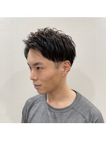 グレイスフルバーバー 赤坂見附店&nbsp;清潔感溢れるショートアップバング