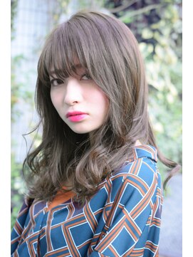 ミーケ(miike) 【miike】オリーブベージュ×エアリーウェーブ