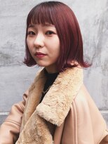 モロコ 神保町 小川町店(moloco)&nbsp;[神保町/moloco]外はねピンクボブ