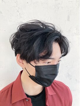 アドール(ADOR) スパイラルパーマ　マッシュ　メンズ