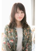 揺らぎほつれウェーブヘア