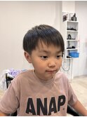ツーブロックショート