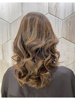 ビューティドレッセヤマノ 池袋パルコ(Beauty Dresse YAMANO)&nbsp;【白髪ぼかし】ロングレイヤー×ハイライト