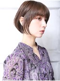 大人可愛い小顔美髪ツヤ髪クールショート似合わせカットA12