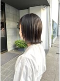 大人可愛い/20代30代40代/切りっぱなしボブ/外ハネ/葛谷 英司