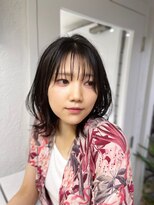 フィーカ(fiica) くびれレイヤーシースルーバング