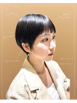 コンティロミー(CONTI ROMMY.) 横顔もシルエットもお洒落感◎【マッシュショート】