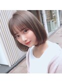 美髪ピンクブラウン【髪質改善/縮毛矯正】