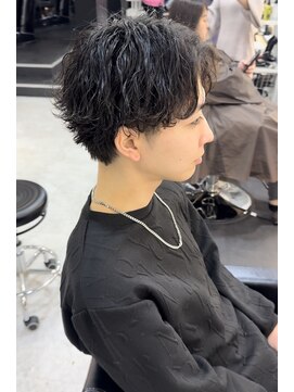 レム 仙台店(L.E.M) 《L.E.M 》波巻き×ツイスパセンターパート/及川翔