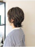 大人ウルフパーマ