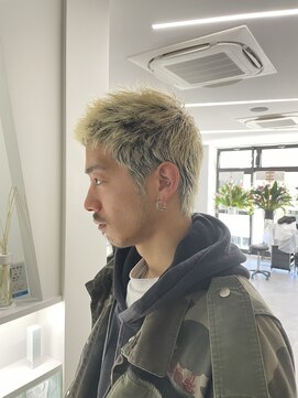 ナンバー 竪町(number+) 20代30代40代メンズアップバング清潔感爽やかビジカジ
