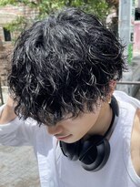 ツーダブルバイフィフス 茶屋町店(WW.. by fifth)&nbsp;波巻きスパイラルパーマツイストパーマメンズマッシュウルフ韓国