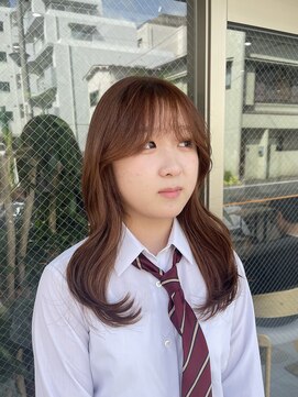 アドア 横浜(ADORE) 【ADORE横浜】オレンジブラウン×くびれ巻き